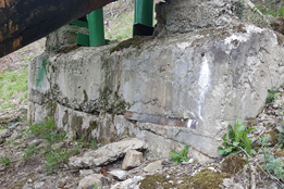 Štítary – sanace patek na vodní dílo Vranov