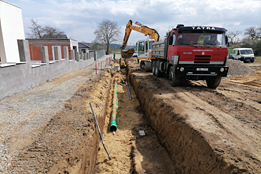 Dobšice - Výstavba IS