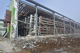 Dolní Dubňany, AG Maiwald - demolice a stavba nové haly č.5