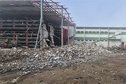 Dolní Dubňany, AG Maiwald - demolice a stavba nové haly č.5