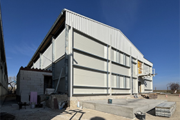 Dolní Dubňany, AG Maiwald - demolice a stavba nové haly č.5