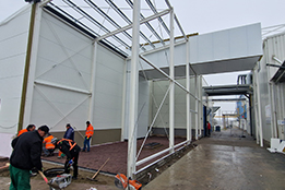 Hodonice, Saint-Gobain Adfors CZ - stáčiště