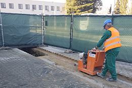 JE Dukovany - Inženýrské sítě pro sklad OOPP 2025