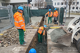 JE Dukovany - Inženýrské sítě pro sklad OOPP 2025