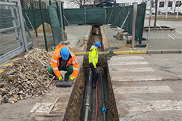 JE Dukovany - Inženýrské sítě pro sklad OOPP 2025