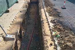 JE Dukovany - Inženýrské sítě pro sklad OOPP 2025