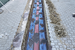 JE Dukovany - Inženýrské sítě pro sklad OOPP 2025