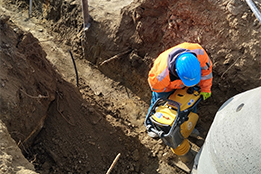 JE Dukovany - přeložky inženýrských sítí 2025