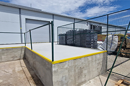 Miroslav, Bylinky s.r.o. - oprava rampy