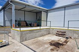 Miroslav, Bylinky s.r.o. - oprava rampy