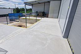 Miroslav, Bylinky s.r.o. - oprava rampy