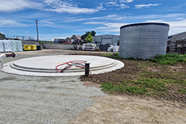 Miroslav, Bylinky s.r.o. - základy pod silo