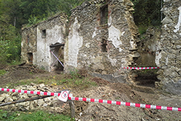 NP Podyjí, Stará papírna - částečná statická sanace objektu