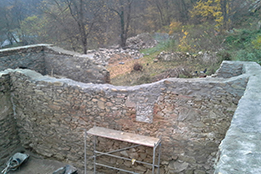 NP Podyjí, Stará papírna - částečná statická sanace objektu