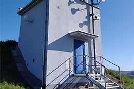 Okříšky, VDJ - oprava fasády