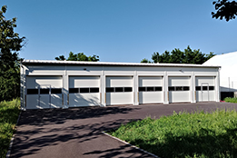 Přímětice, Máslové trubičky s.ro. - garáže