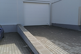 Rousínov, Industry park - stavební úpravy haly C