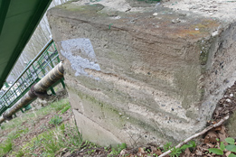 Štítary – sanace patek na vodní dílo Vranov