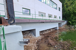 Štítary – sanace patek na vodní dílo Vranov