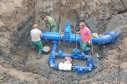 Vodovodní přivaděč Moravské Budějovice - Slavětice