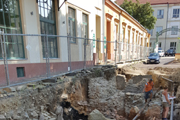 Znojmo - pivovar inženýrské sítě