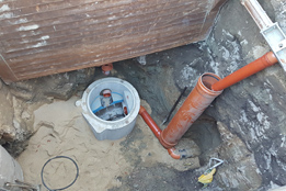 Znojmo - pivovar inženýrské sítě