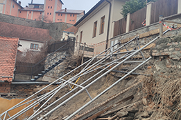 Znojmo, Staré město - opěrná zeď