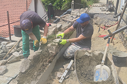 Znojmo, Staré město - opěrná zeď